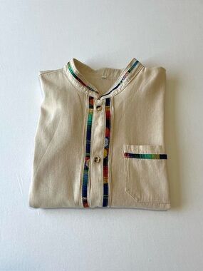 Mexican Traditional Button Down Shirt